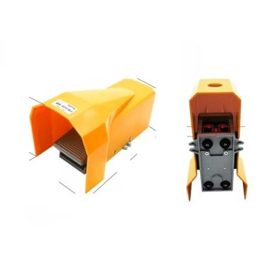 Imagem de Interruptor de controle de válvula de pedal pneumático 4F210-08L FV320 inversão 420 4F210-08L Duas posições cinco elos (4f-210-08lg, com encaixe de 8 mm)