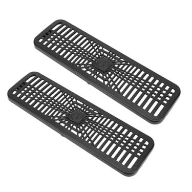 Imagem de KIMISS Tampa de Ventilação de Ar do Piso do Banco Traseiro Premium ABS Grade Protetora para Juniper 2025 2026 Preto 2 Peças