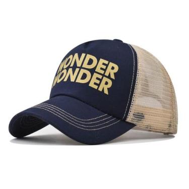 Imagem de Boné de beisebol WONDER Cotton Frontal com malha traseira para adultos