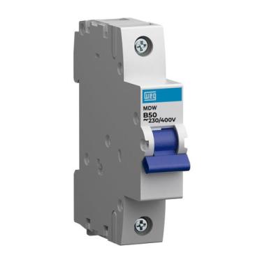 Imagem de Disjuntor Din Monopolar WEG Curva B 50A