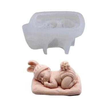 Imagem de Molde De Silicone 3D Para Velas De Bebê, Ferramenta Para DIY Retrato I