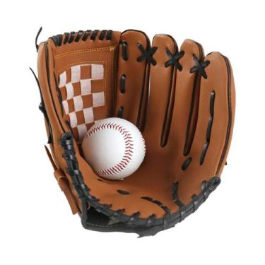 Imagem de Luvas De Softball E Beisebol Para Mão Esquerda Tamanho 9.5 Para Crianç