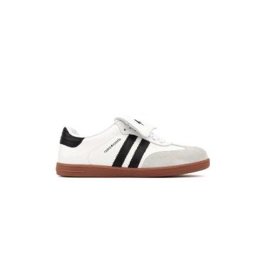Imagem de Tênis Feminino Cravo E Canela Couro Branco-Feminino