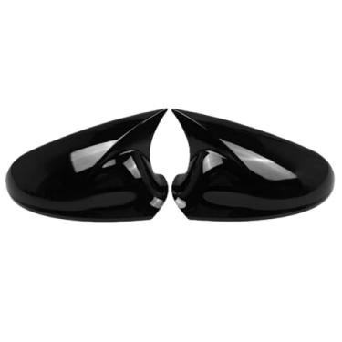 Imagem de Capa De Espelho Lateral Do Carro Habitação Preto Porta Asa Espelho Capa Compatível Com Opel Vauxhall Astra-j Mk6 2010-2016