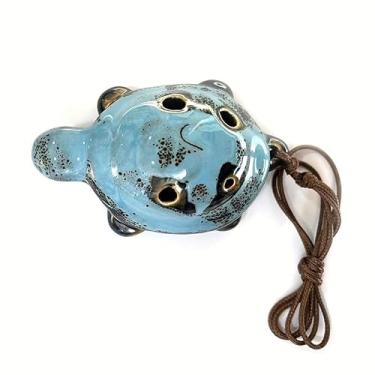 Imagem de 1 instrumento de flauta de cerâmica em miniatura, adequado para iniciantes como instrumento musical clássico, instrumento portátil para tocar e também um presente para amantes de música