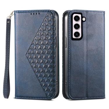 Imagem de Asuwish Capa de telefone para Samsung Galaxy S23 5G capa carteira com protetor de tela de vidro temperado flip alça de pulso suporte para cartão de crédito suporte celular S 23 23S GS23 G5 SM-S911U