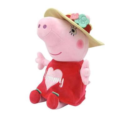 Imagem de Boneca De Pelúcia Peppa Pig De 30CM, Boneca De Algodão PP, Família, Mã