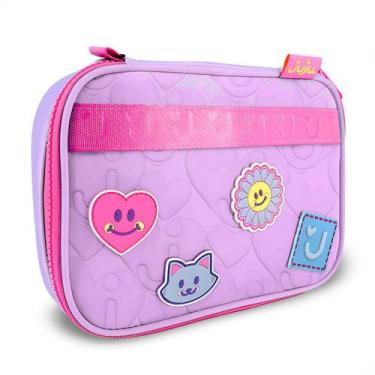 Imagem de Estojo Box Juju Teófilo Oficial Escolar Infantil Feminino - Clio Style