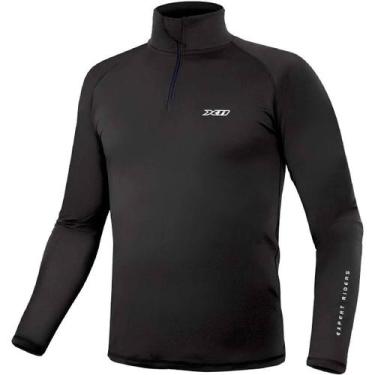 Imagem de Blusa Segunda Pele X11 Climate 2.2 Térmica Motoqueiro Ciclista Preta T
