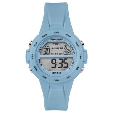 Imagem de Relógio Mormaii Masculino Ref: Mo1244/8a Infantil Digital Azul