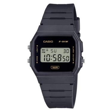 Imagem de Relógio Casio Masculino Ref: F-91wb-8adf Vintage Digital Cinza