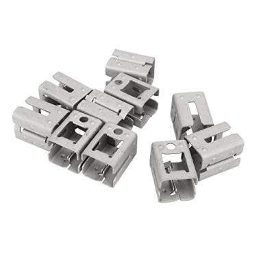 Imagem de Hyuduo Suporte de Montagem de Painel Solar, Aço de Mola Com Instalação Rápida para Suporte de Módulo Fotovoltaico, 10 Peças para Sistemas de Energia Solar