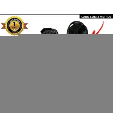 Imagem de Extensão Elétrica 2 Metros 3 Saídas Bivolt Tripolar Preto