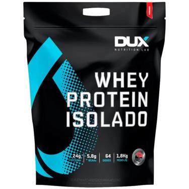 Imagem de Whey Protein Isolado 1,8kg - Morango - Dux Nutrition-Unissex