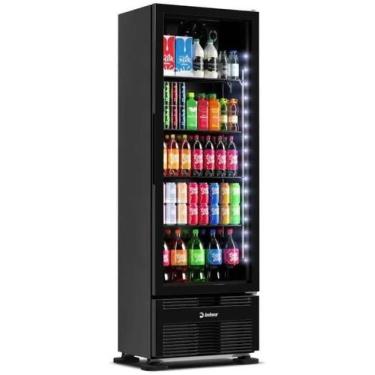 Imagem de Refrigerador Imbera Inverter Porta de Vidro Full Black Vrs13 393L Bivo