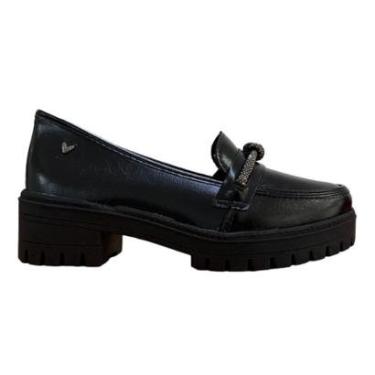 Imagem de Sapato Mississipi Loafer Feminino Q8556 Preto-Feminino