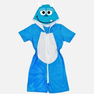 Imagem de Pijama Infantil Macacão Kigurumi Fantasia Personagem Parmalat - anjo d
