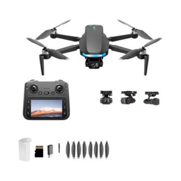 Imagem de Drone GPS Profissional S-X1 8K Com Gimbal De 3 Eixos, Câmera FPV 5G WI
