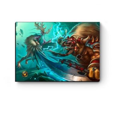 Imagem de Quadro decorativo MDF World Of Warcraft Malfurion II - Artgeek