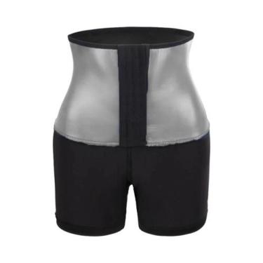 Imagem de Calças De Sauna Para Mulheres Com Efeito Redutor, Controle De Barriga,