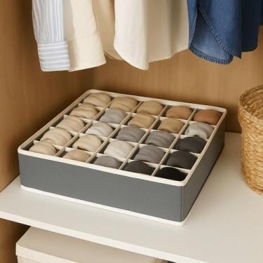 Imagem de Organizador De Gaveta Armário Modelo Colmeia Dobravel 24 Divisórias Ro