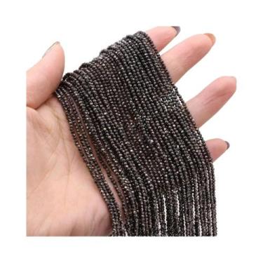 Imagem de Contas De Pedra Natural Espinela Facetada Cor Dourada 2mm 3mm Para Ace