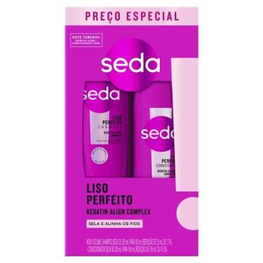 Imagem de Kit Seda Liso Perfeito Shampoo 300ml + Condicionador 190ml