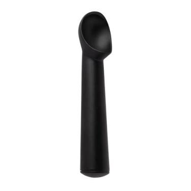 Imagem de Colher Pegador de Sorvete em Alumínio Resistente Preto 18cm - WARI