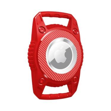 Imagem de Capa Protetora Impermeável Para Airtag IP68 Com Chaveiro Em TPU Rígido