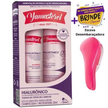 Imagem de Kit Yamasterol Hialurônico Shampoo e Multifuncional 320ml - Yamá