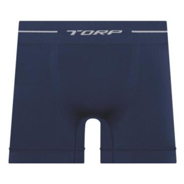 Imagem de Cueca Boxer Microfribra Sem Costura - Torp, Marinho, G
