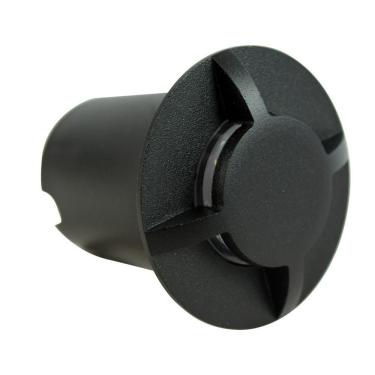 Imagem de Spot Led Balizador Foxlux 1,5w 3000k 4 Fachos Preto