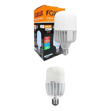 Imagem de Kit 2 Lâmpada Led Alta Potência Foxlux E-27 100w 6500k Biv