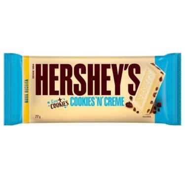 Imagem de Chocolate Hershey's Branco com Cookies 77g - 18 Unidades