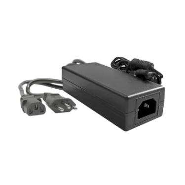 Imagem de Fonte de Alimentação Externa K-mex 60W, 100-240V, 12VDC/5A com Cabo - Preto
