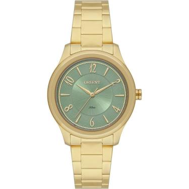 Imagem de Relógio Orient Feminino Ref: Fgss0255 F2kx Casual Dourado
