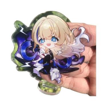 Imagem de Placa De Suporte Para Crachá De Cosplay Do Anime Honkai Star Rail Com 
