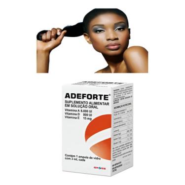 Imagem de Crescimento De Cabelo / Adeforte Uso Oral C/ Ampola De 3ml