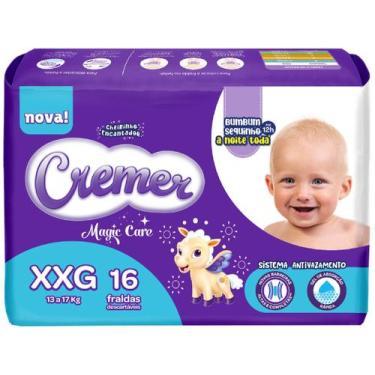 Imagem de Fralda Magic Care Disney XXG Com 16 Unidades - Cremer, XXG, 16 Unidade