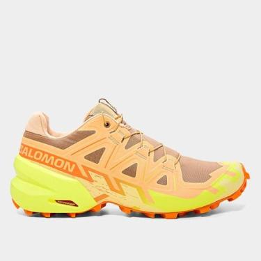 Imagem de Tênis Salomon Speedcross 6 Feminino, Bege, Verde, 38