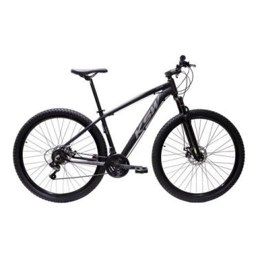 Imagem de Bicicleta Aro 29 Ksw Aluminio Cambios Shimano 21 Marchas, Preto, Prata
