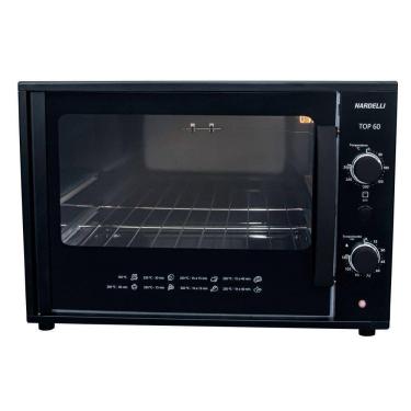 Imagem de Forno Eletrico Nardelli 60L Top 60 1750W Black Preto 220V