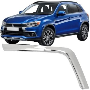 Imagem de Friso Inferior Cromado Parachoque ASX 2017 a 2019 - Esquerdo - HD