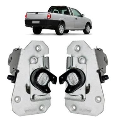 Imagem de Par Fechaduras Caçamba Tampa Traseira Saveiro G2 G3 G4 G5 G6 - UN / 2 