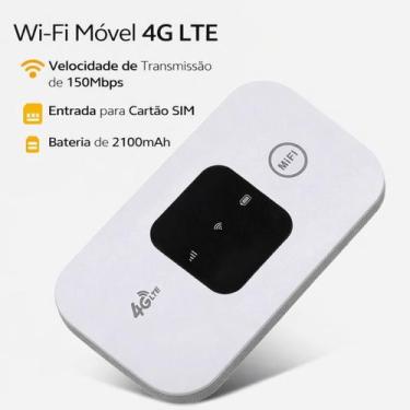 Imagem de Roteador Wifi Móvel 4G Bateria Longa - Rick Imports