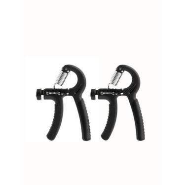 Imagem de Hand Grip Flexor De Punho Com Mola Ajustável Antebraço Mãos - oem, 2 P