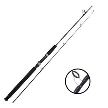 Imagem de Vara de Pesca Maciça Crocodilus Para Molinete 1,80m 20-40lbs Cor:Preta