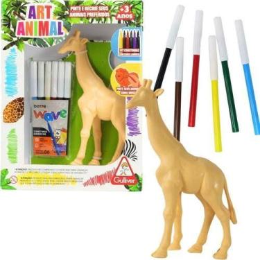 Imagem de Boneco e Personagem Girafa GD. C/CANETINHA Lavavel - Gulliver