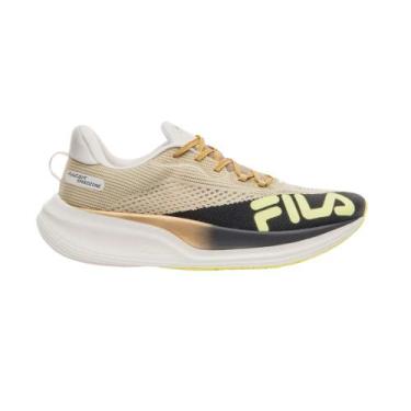 Imagem de Tênis de Corrida Fila Racer Speedzone Feminino F02R00154 -, 38, Dourad