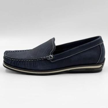 Imagem de Sapato Democrata Mocassim Ted Masculino, 40, Navy
